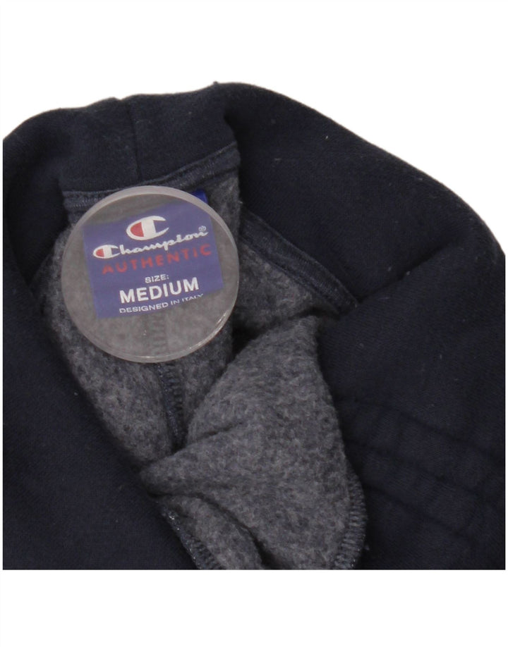 CHAMPION Suéter feminino com capuz UK 12 médio azul marinho