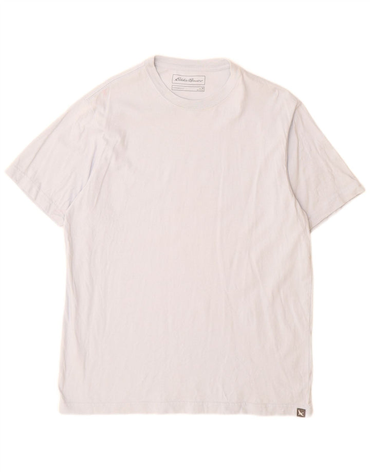Camiseta masculina Eddie Bauer Top médio algodão branco