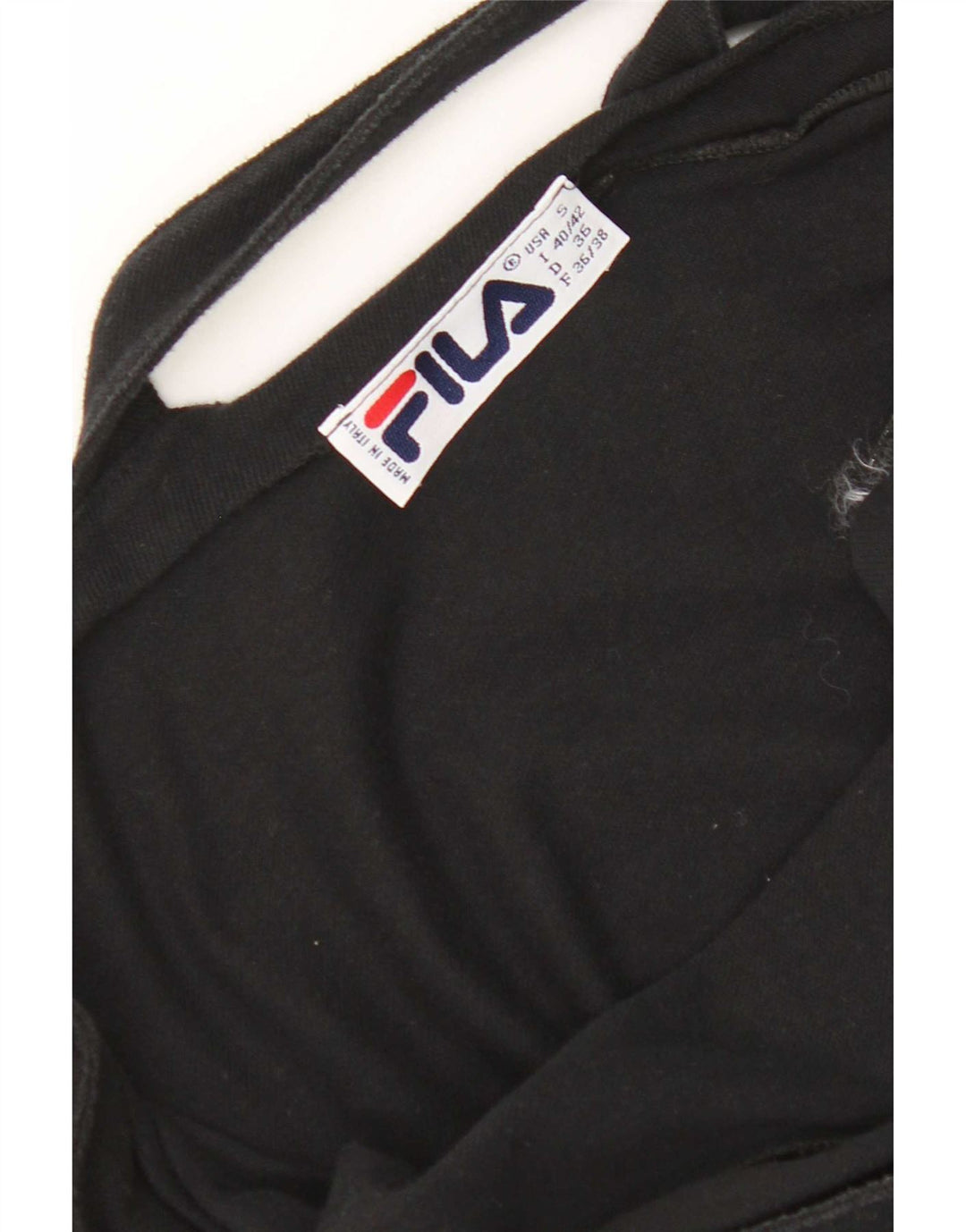 Fila Vestido Halter Feminino IT 40/42 Pequeno Preto