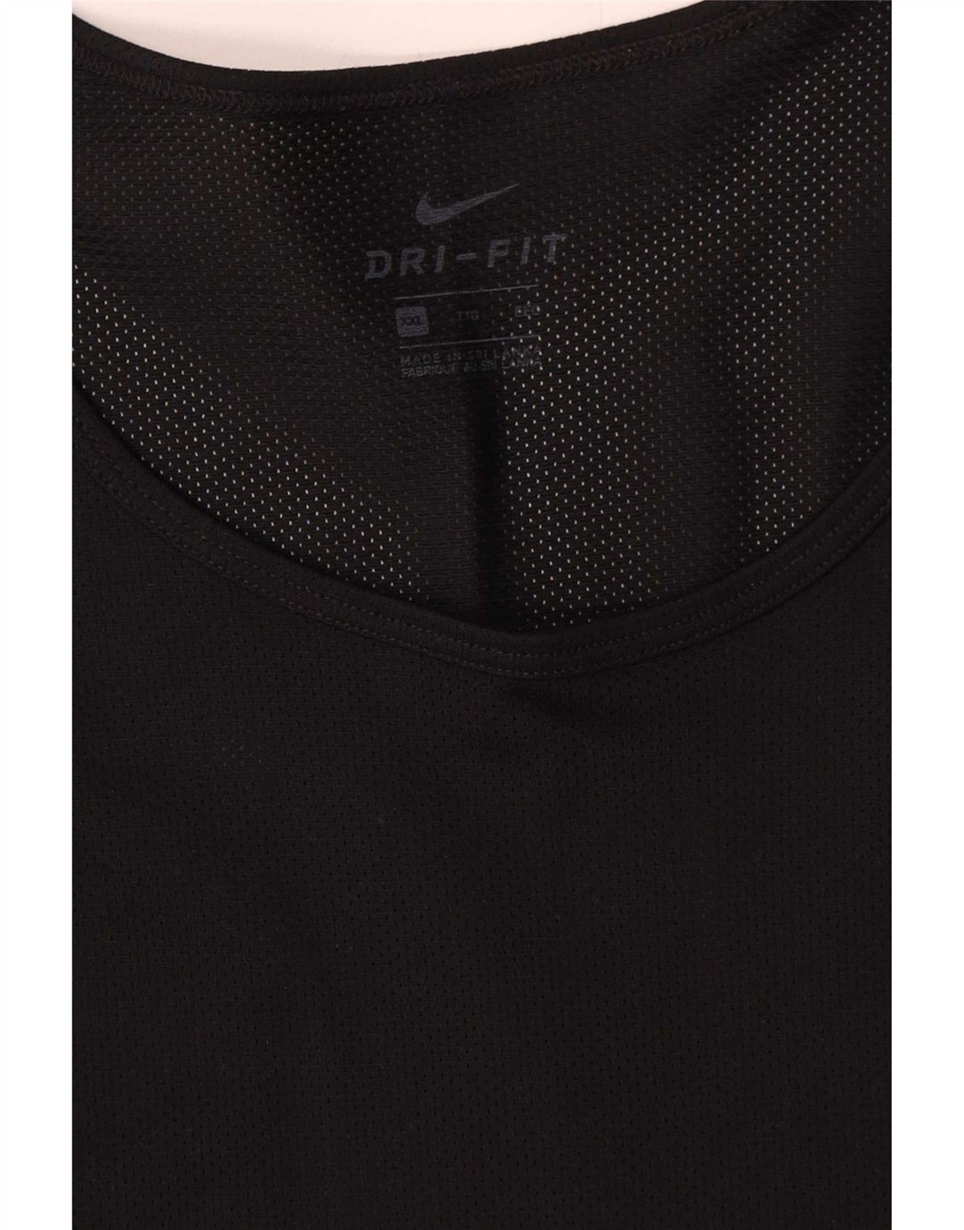 Colete Nike Masculino Dri Fit Top 2XL Poliéster Preto