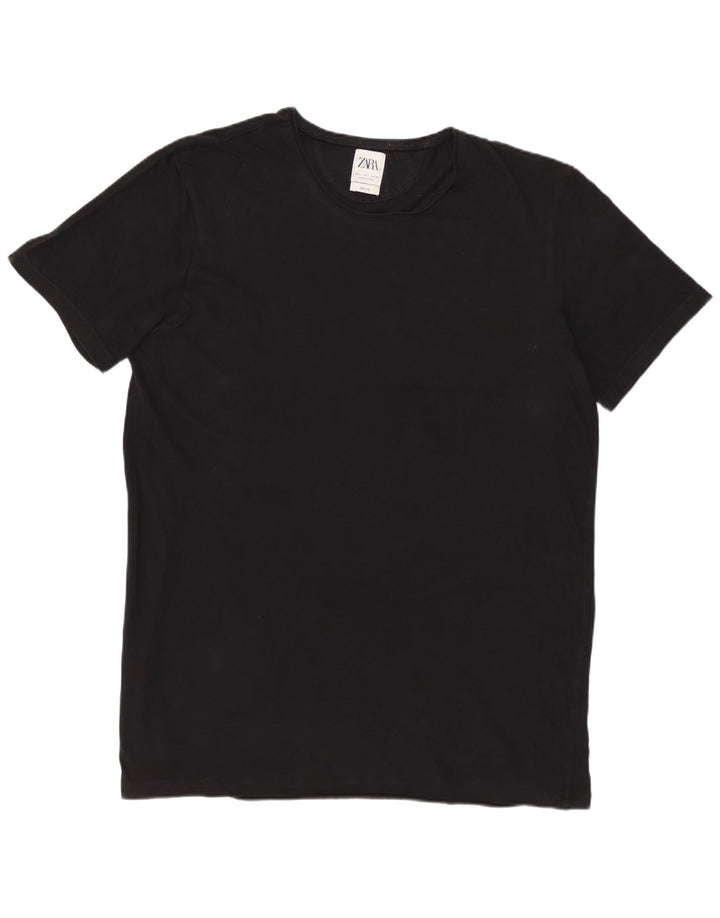 Camiseta masculina ZARA grande preta