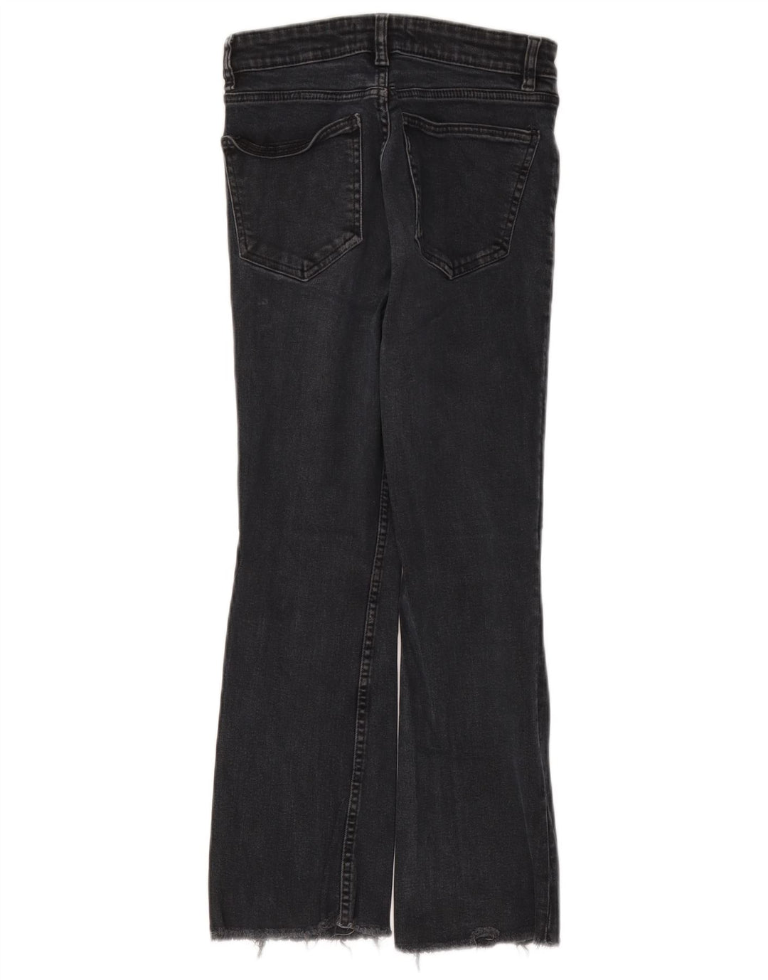 Calça jeans feminina Zara Bootcut EU 36 XS W26 L25 preta