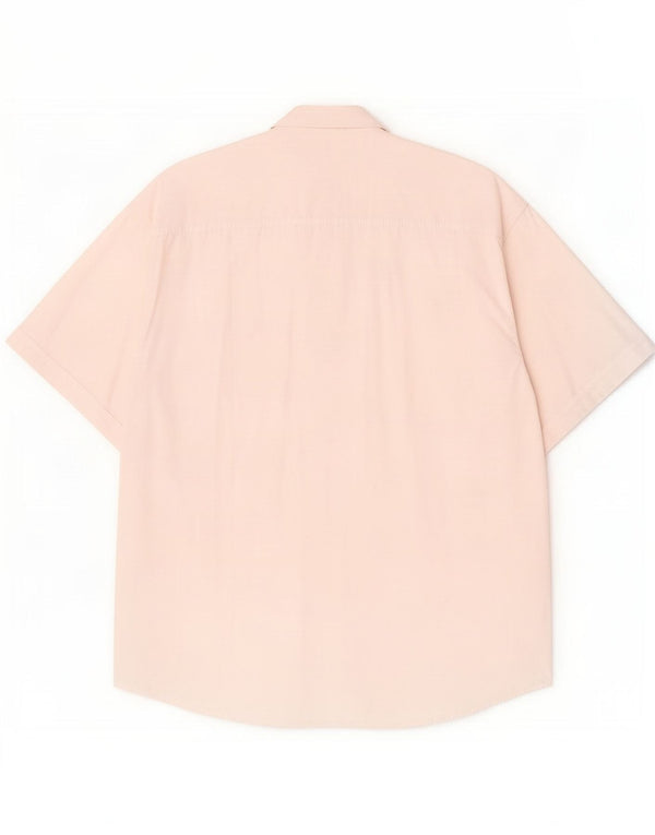 Camisa masculina de manga curta Valentino tamanho 16 41 grande branco