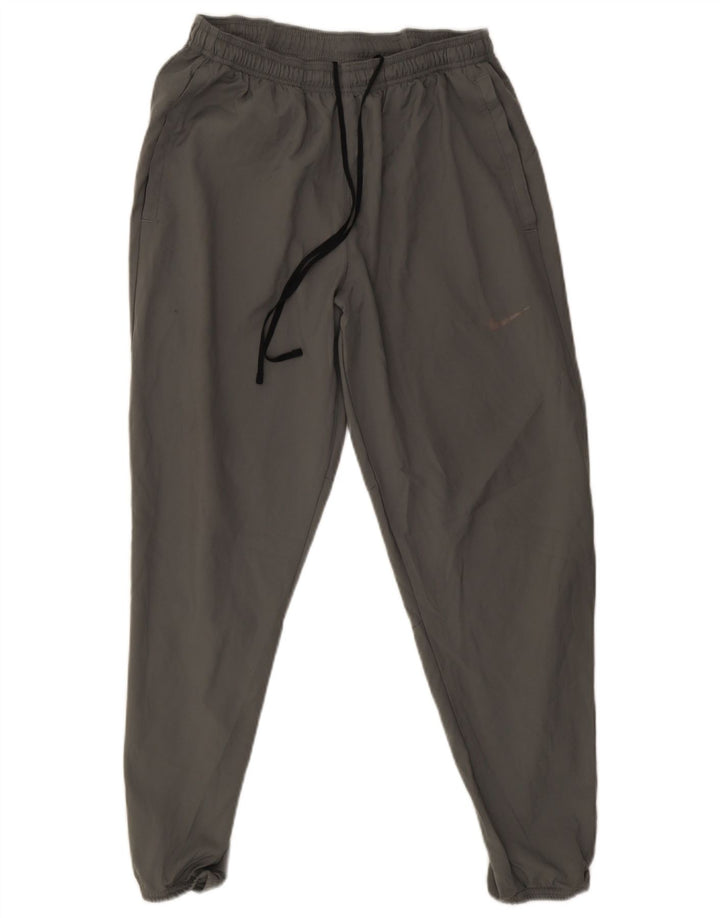 Nike Mens Dri Fit Calças de treino Joggers Cinza Médio Poliéster