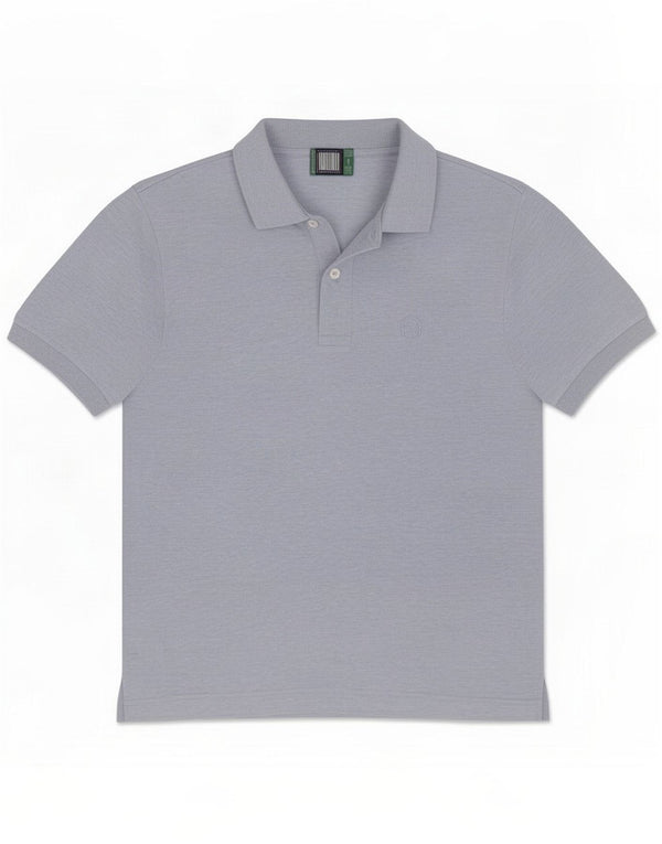 Sergio Tacchini Camisa polo masculina XS Azul Algodão