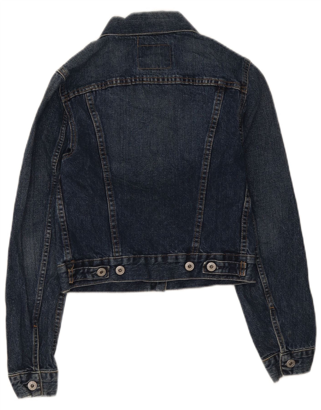Jaqueta jeans feminina Replay UK 8 algodão azul pequeno