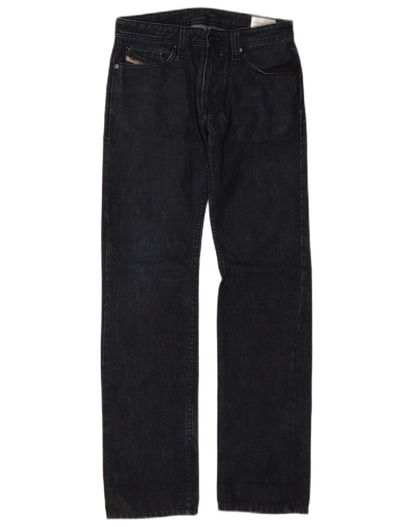 Diesel Boys Safado j Straight Jeans 11-12 Anos W28 L30 Azul Marinho Algodão