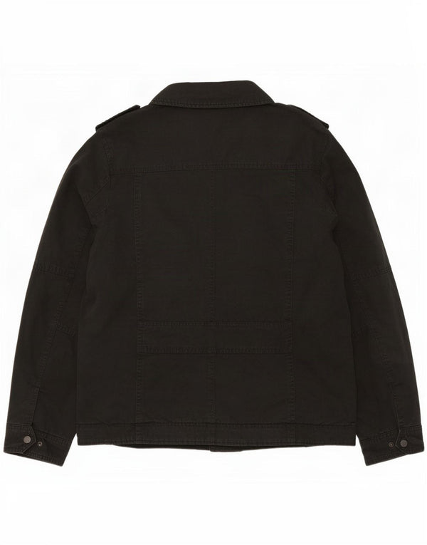 Jaqueta militar Sherpa masculina Levi's UK 40 grande preta