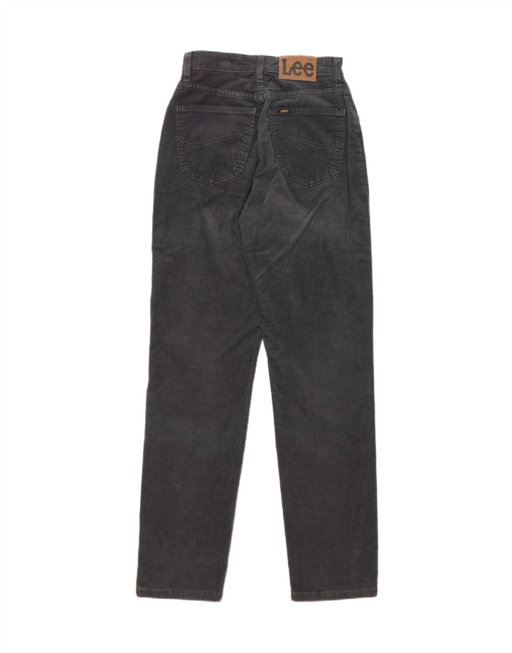 LEE Womens Slim Corduroy Trousers W31 L33 Grey Cotton Vintage Lee and Second-Hand Lee from Messina Hembry 