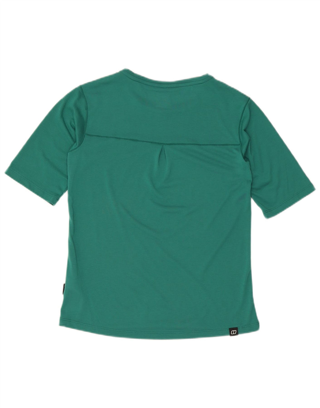 Camiseta feminina Berghaus Top UK 8 pequeno poliéster verde
