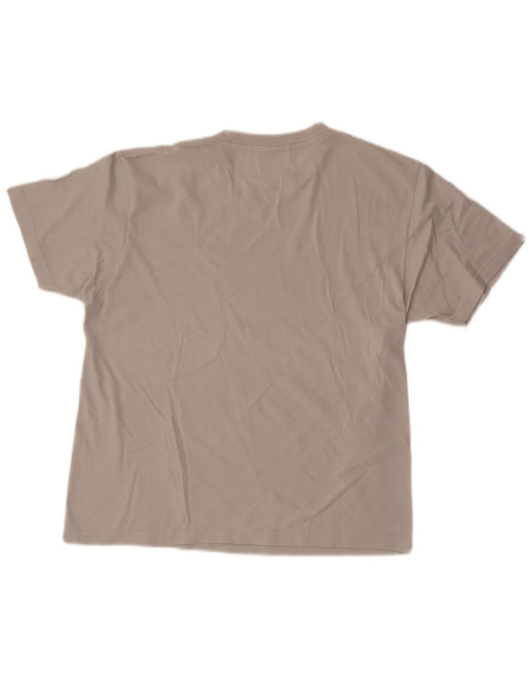 Campeão Mens Graphic T-Shirt Top Pequeno Cinza