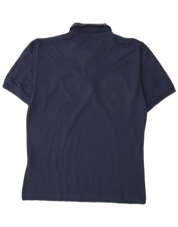 Camisa polo masculina Kappa de algodão azul marinho médio