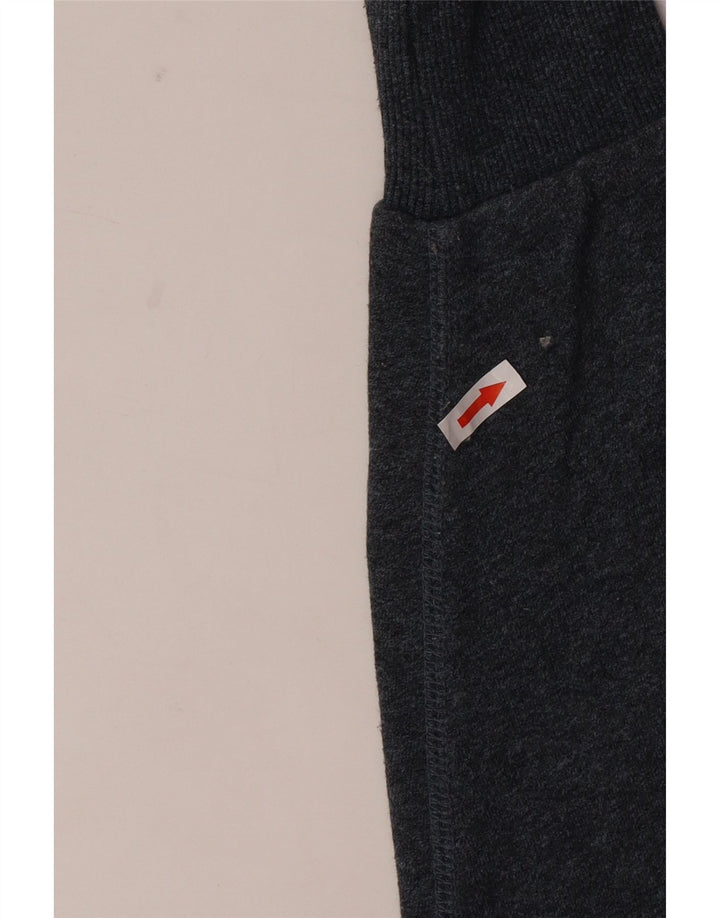 Superdry moletom gráfico masculino jumper médio cinza colorblock algodão