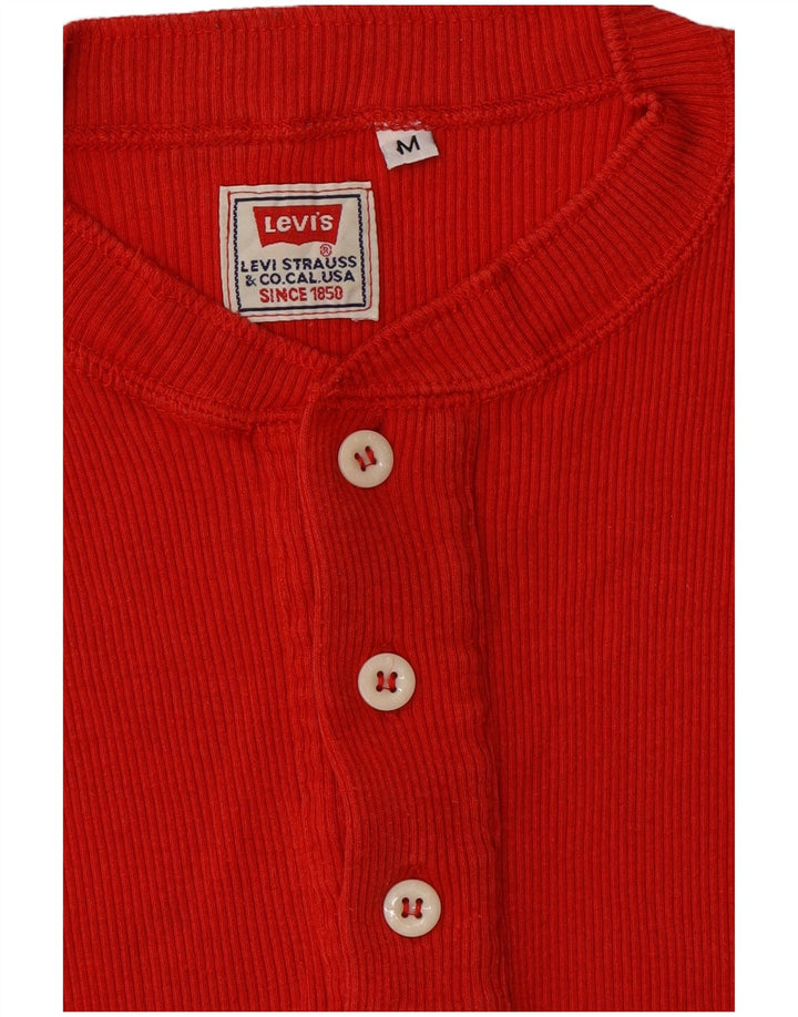Camiseta masculina LEVI'S médio algodão vermelho