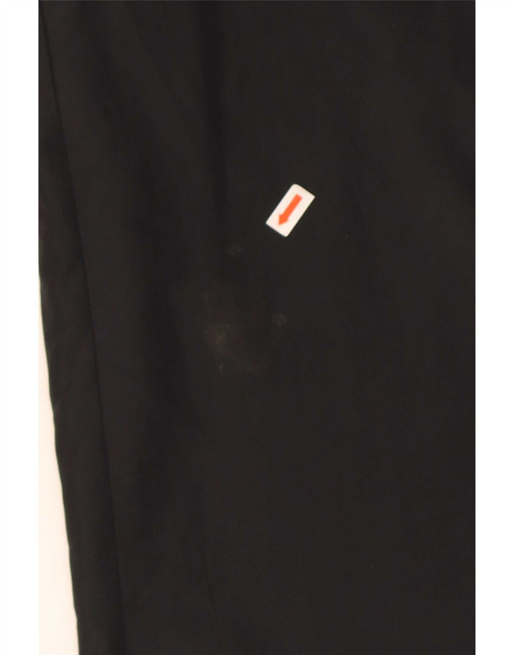 Calça de treino feminina Nike Joggers UK 14/16 grande poliéster preto