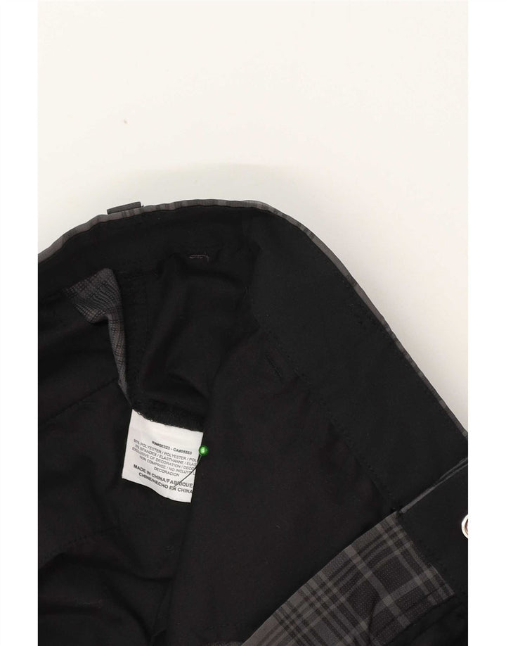 Calça Nike Masculina Dri Fit Straight Chino W34 L31 Cinza Check Poliéster