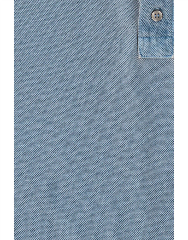 CALVIN KLEIN Mens Polo Shirt Small Blue Cotton Vintage Calvin Klein and Second-Hand Calvin Klein from Messina Hembry 
