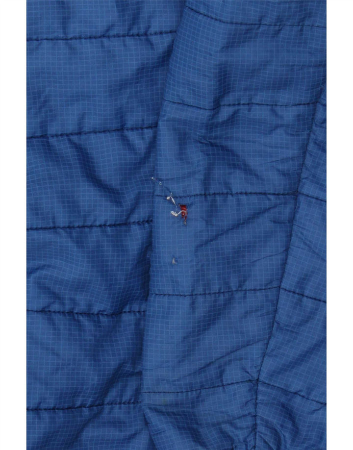 Jaqueta acolchoada masculina Timberland UK 42 XL azul poliéster