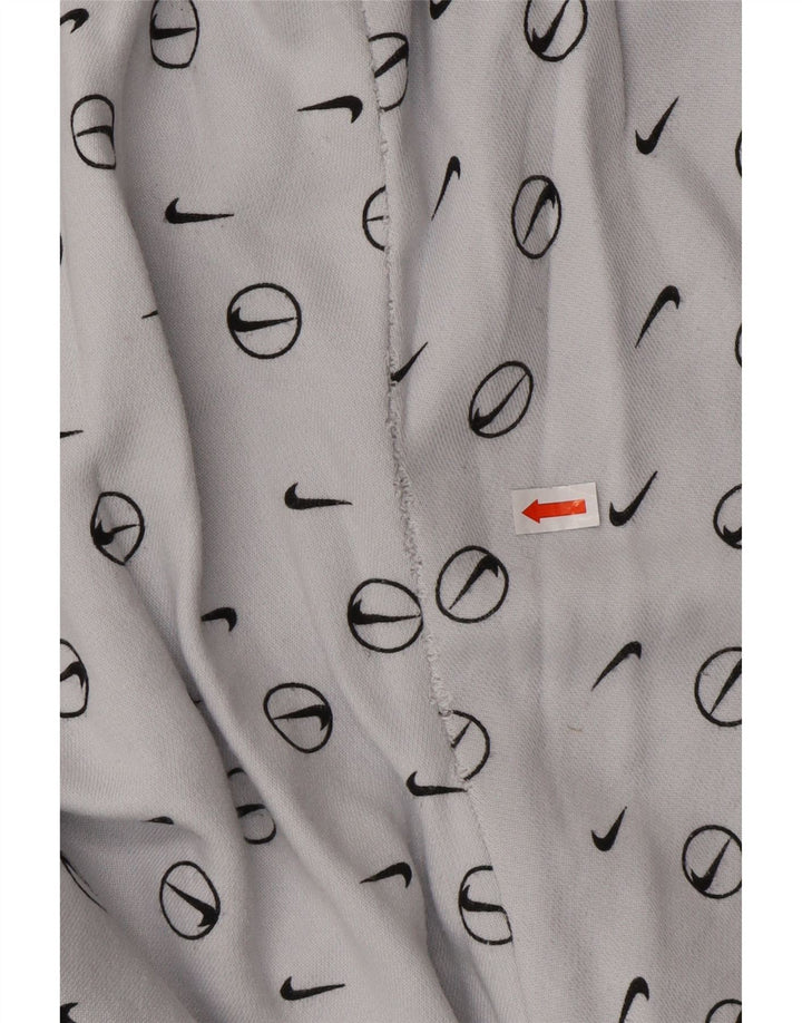 NIKE Mens Loose Fit Graphic Calças de treino Joggers Pequeno Azul Algodão