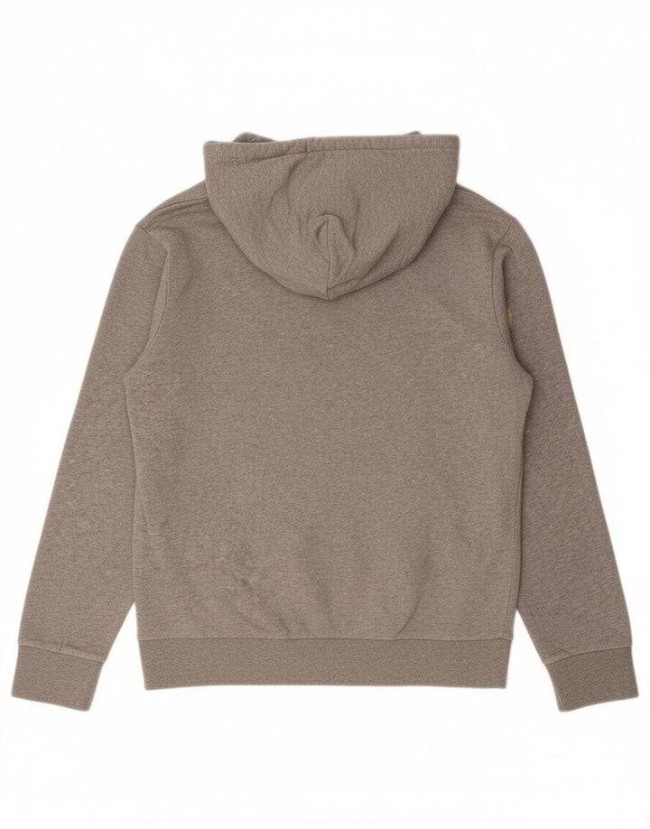 Suéter com capuz gráfico masculino LEVI'S pequeno algodão cinza