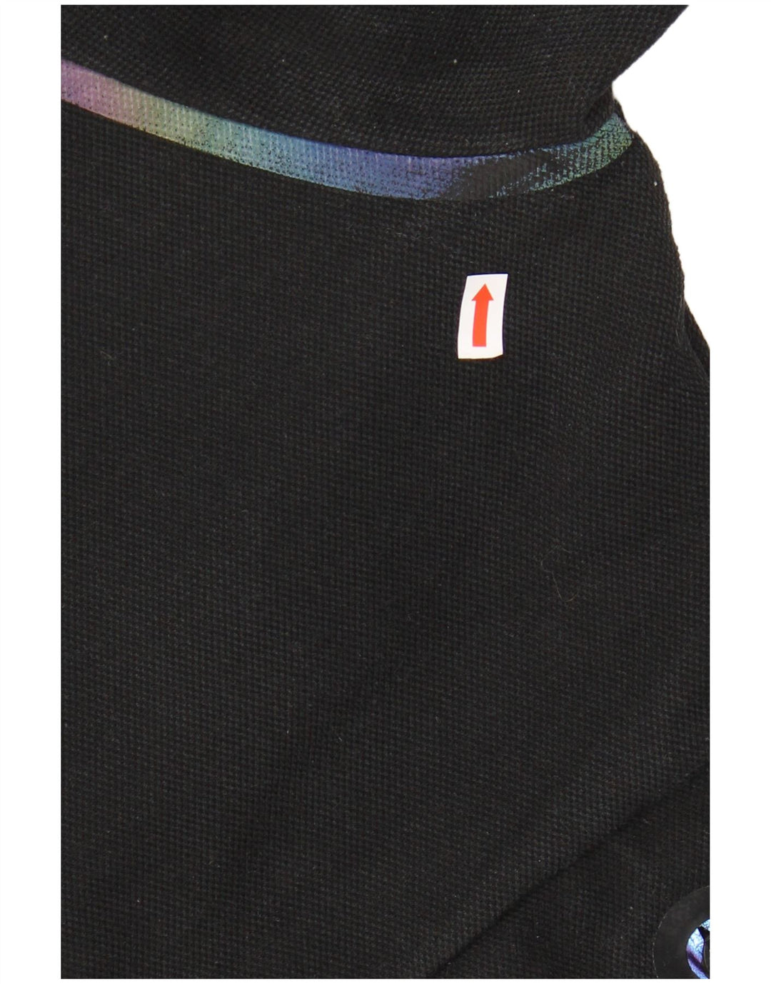 Suéter feminino SUPERDRY com capuz e zíper gráfico Reino Unido 12 poliéster preto médio