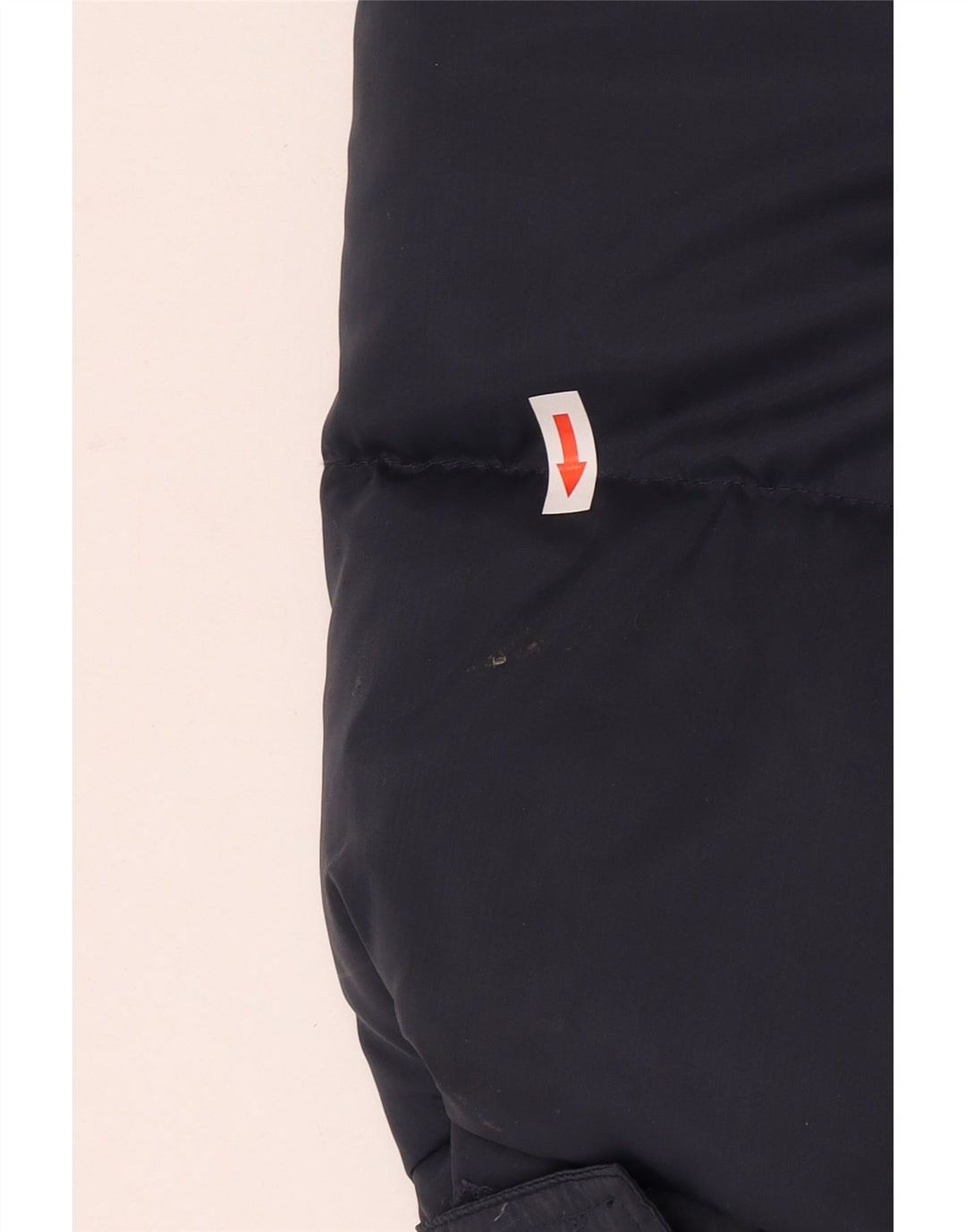 Jaqueta acolchoada masculina Rifle UK 40 grande poliamida colorblock azul marinho