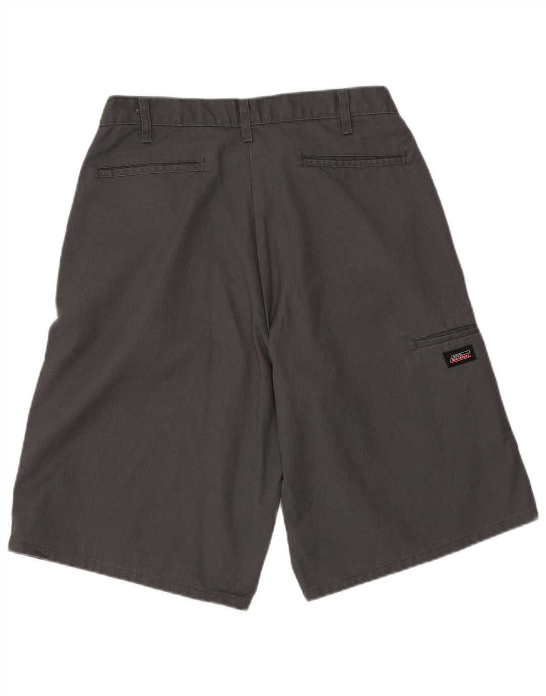 DICKIES Mens Chino Shorts W34 Grande Poliéster Cinza