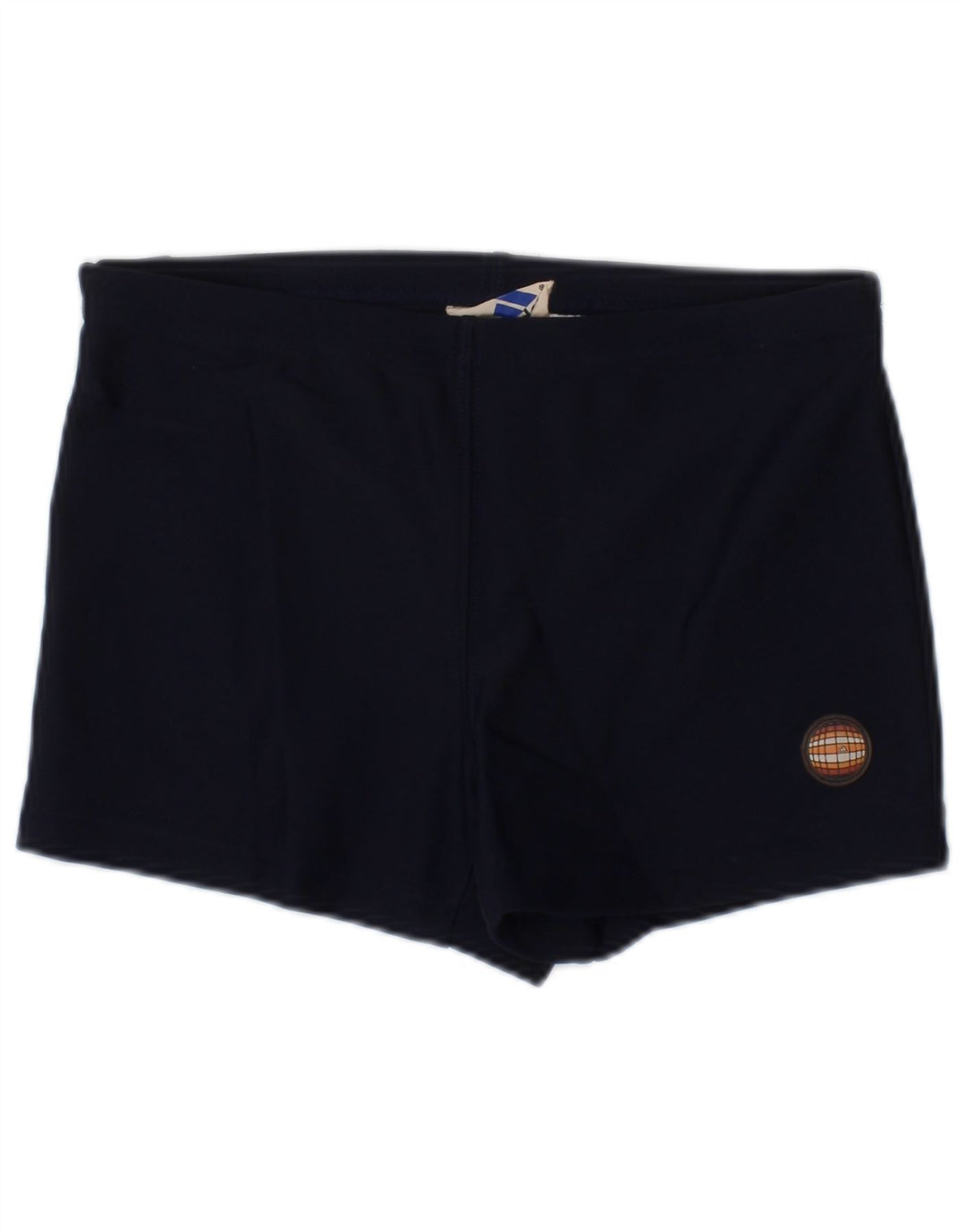 Shorts de natação Adidas meninos 7-8 anos azul marinho poliéster
