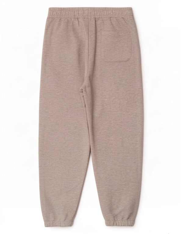 Calça de treino masculina Zara Joggers poliéster manchado cinza médio
