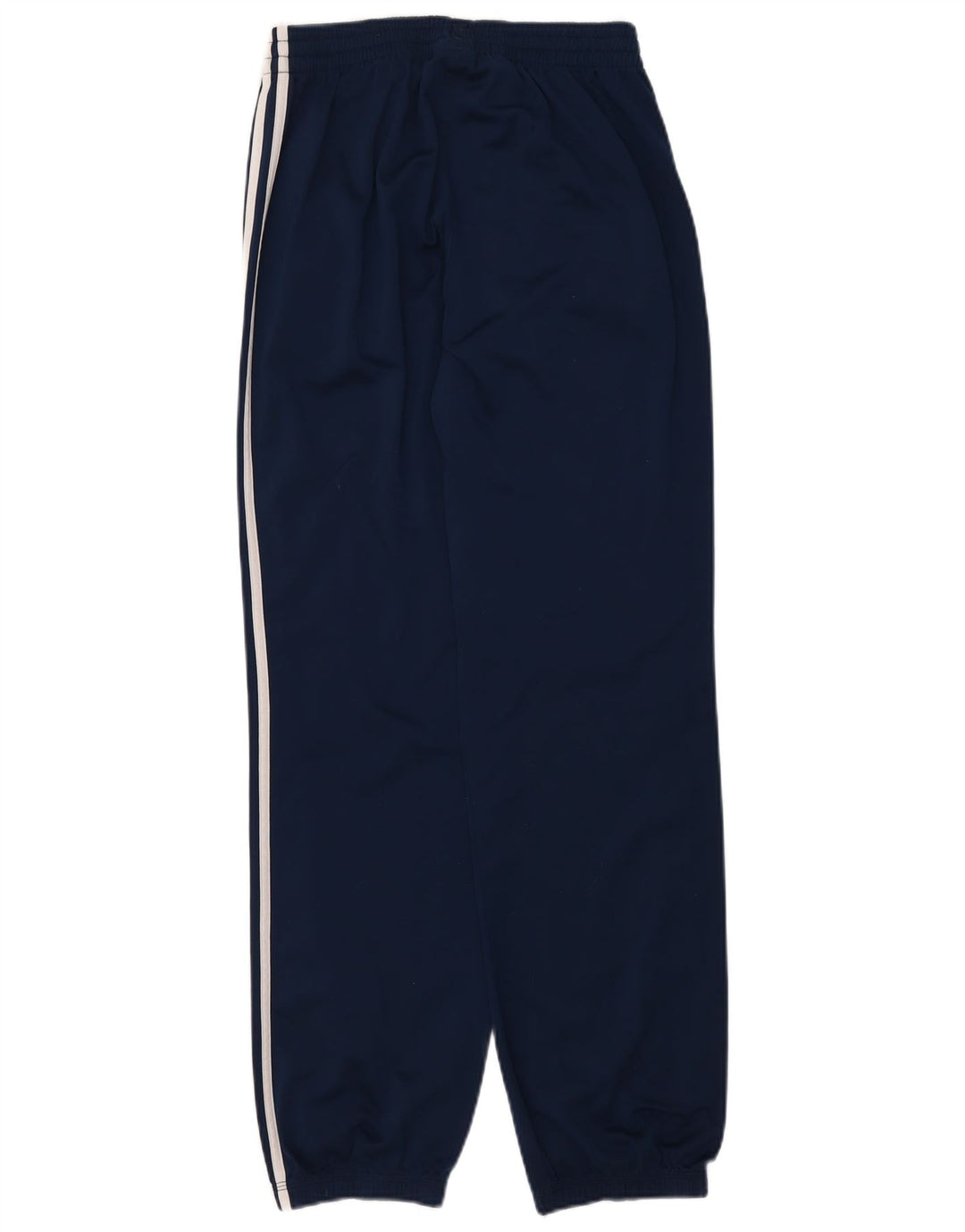 ADIDAS Boys Tracksuit Trousers Joggers 15-16 Years Navy Blue Polyester