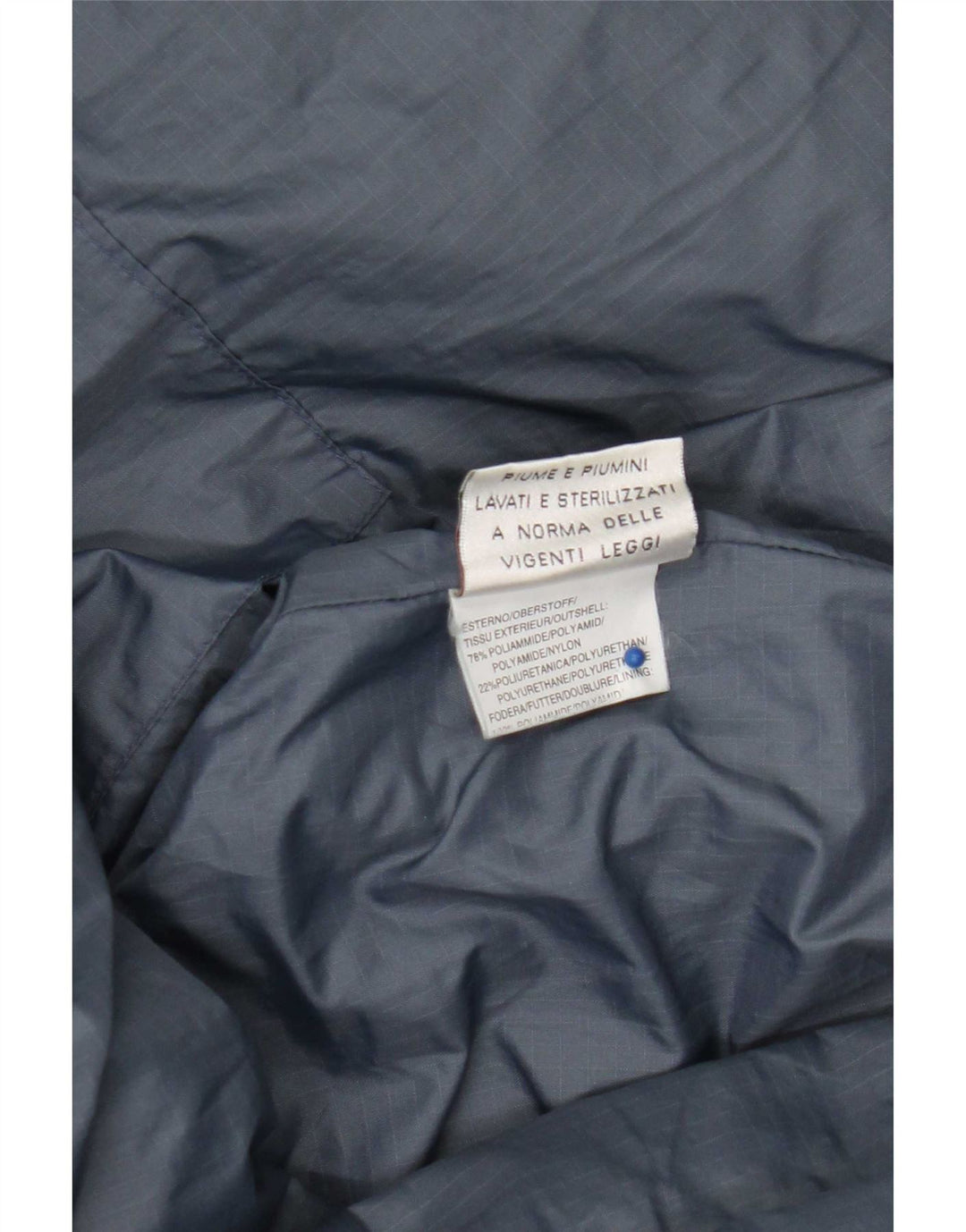 Colete acolchoado masculino Murphy & Nye UK 44 2XL azul poliamida
