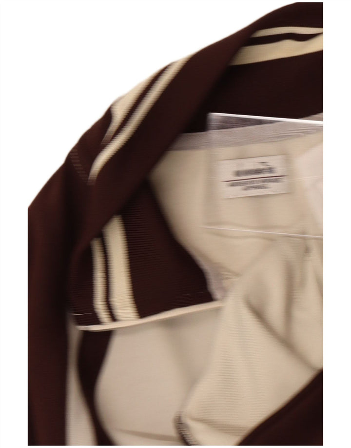 Jaqueta feminina DIADORA IT 46 grande bloco colorido branco