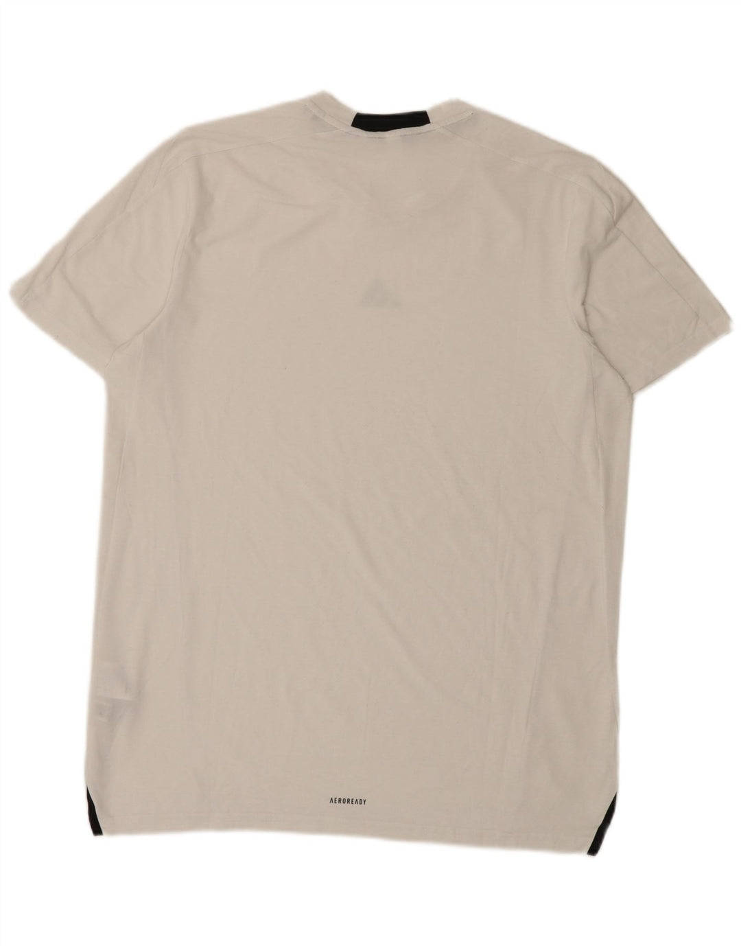 Adidas Camiseta Masculina Top Grande Branco Poliéster Esportivo