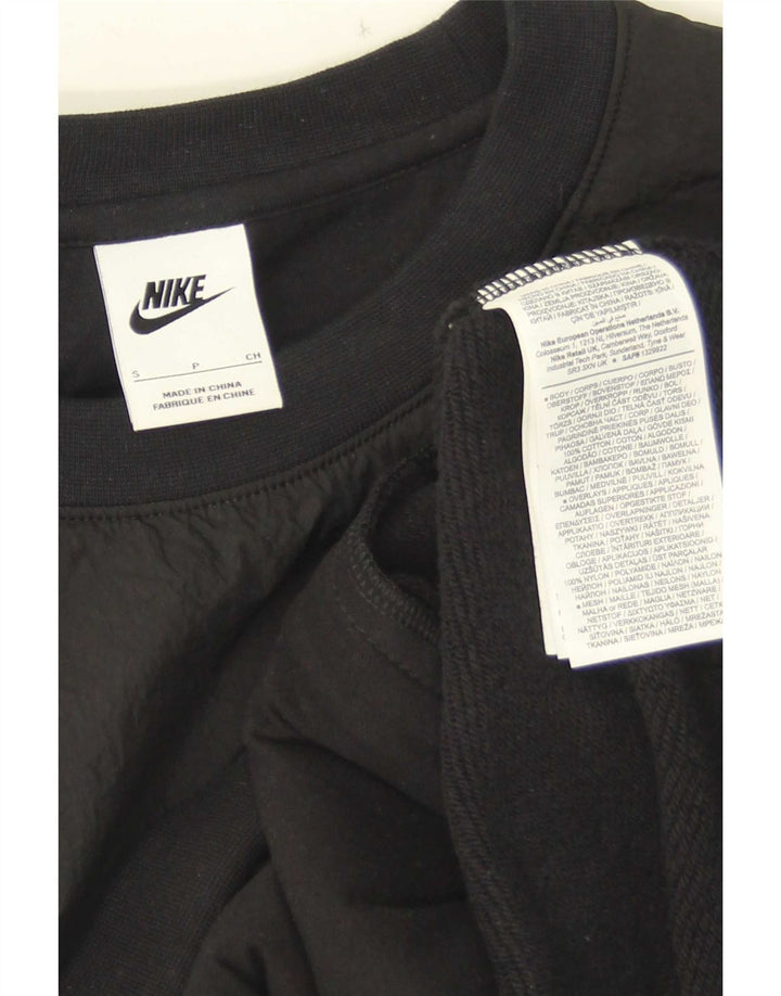 Moletom gráfico masculino Nike Jumper pequeno preto poliamida