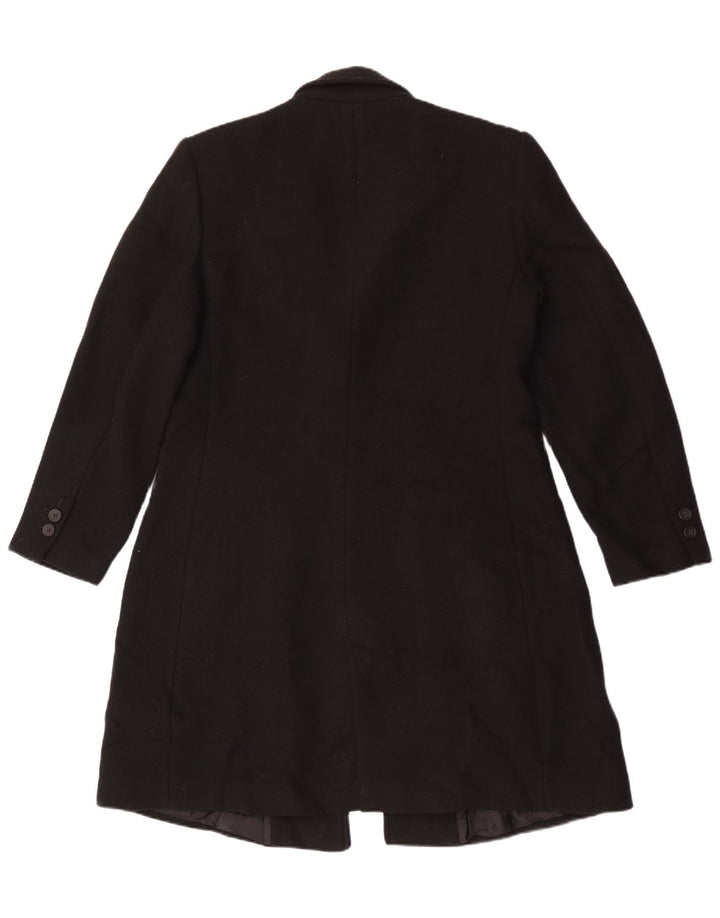 Sobretudo feminino Zara UK 18 XL lã preta