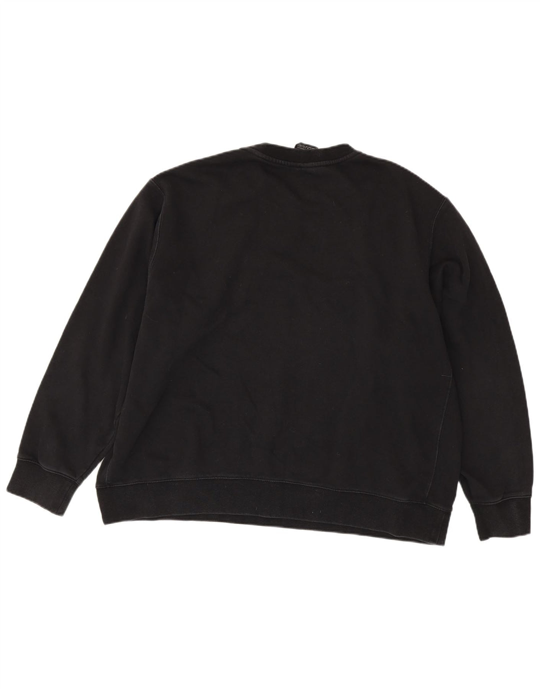 NIKE Mens Moletom Jumper 2XL Algodão Preto