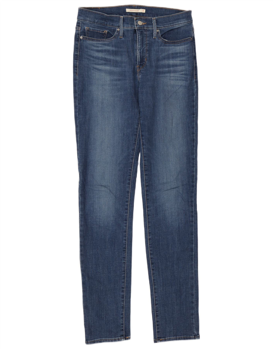 Calça jeans feminina Levi's 312 Shaping Slim W29 L34 azul algodão