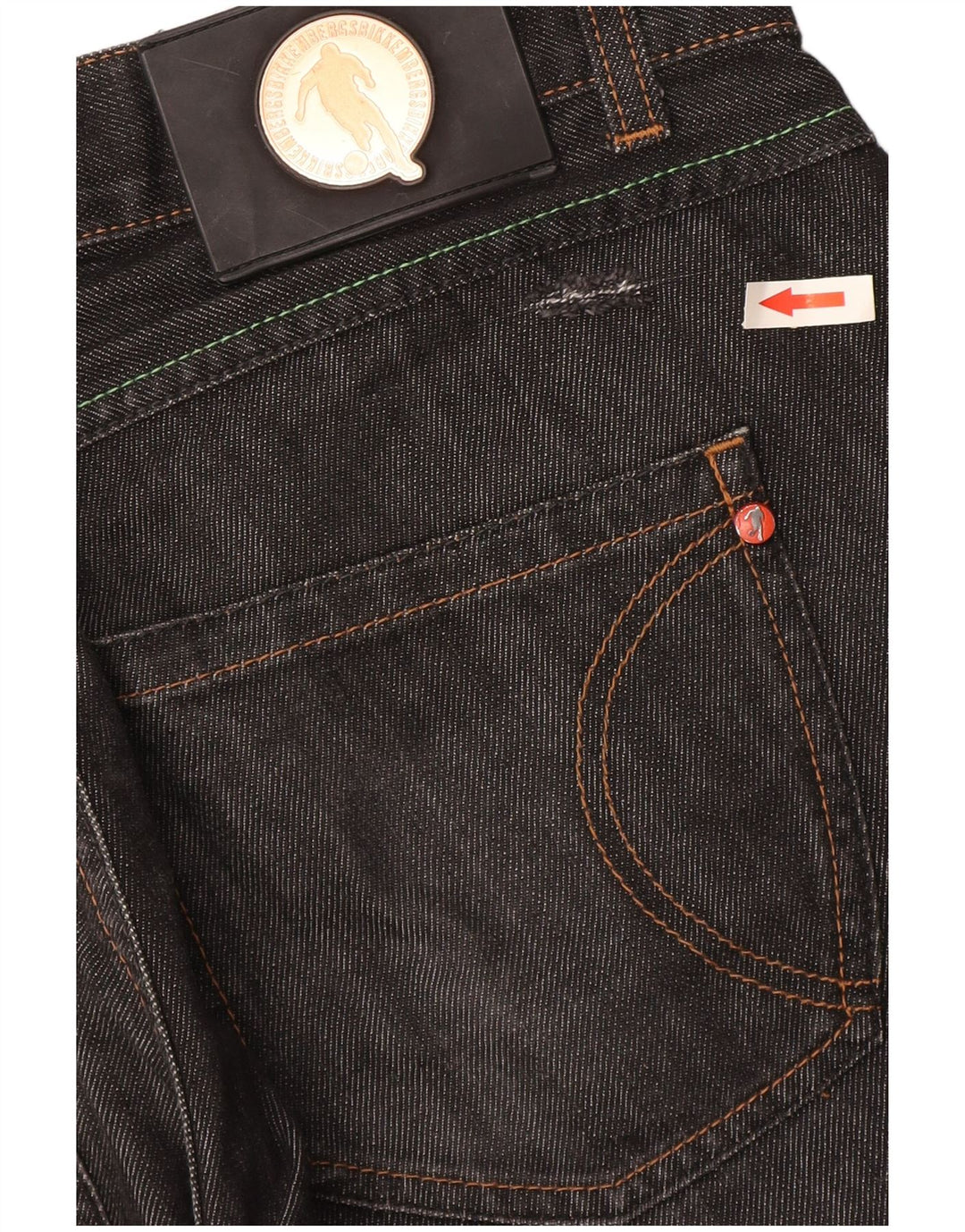 Jeans retos masculinos Bikkembergs W34 L34 cinza