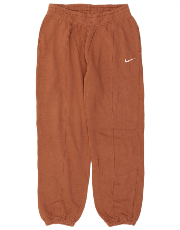 Calça de treino masculina Nike joggers médio marrom algodão