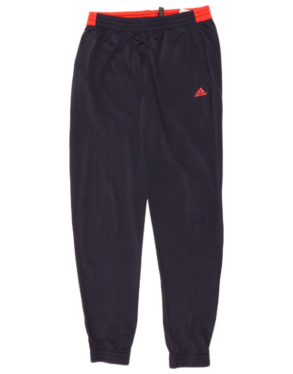 Calças de treino Adidas Meninos Joggers 15-16 Anos Azul Marinho Poliéster