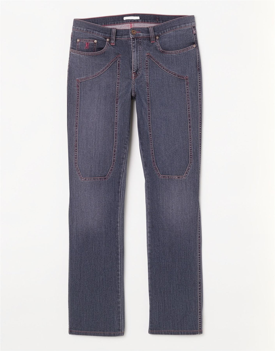 Jeckerson Jeans Slim Feminino W34 L30 Azul Algodão