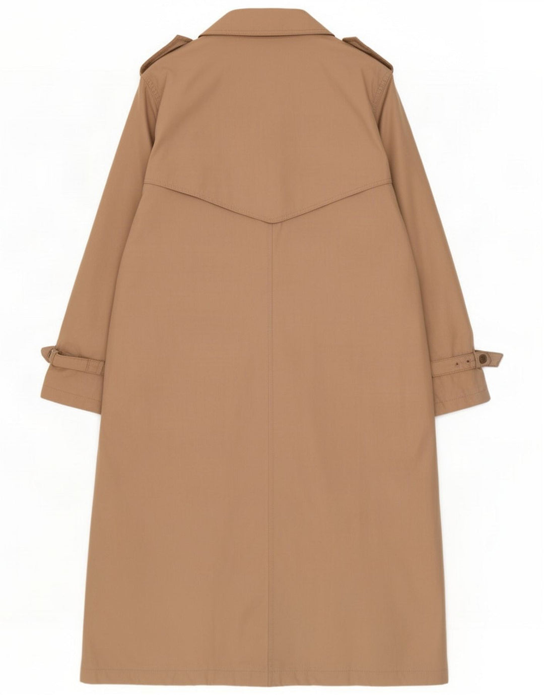 Casaco trench feminino oversized vintage EU 40 Poliéster bege médio