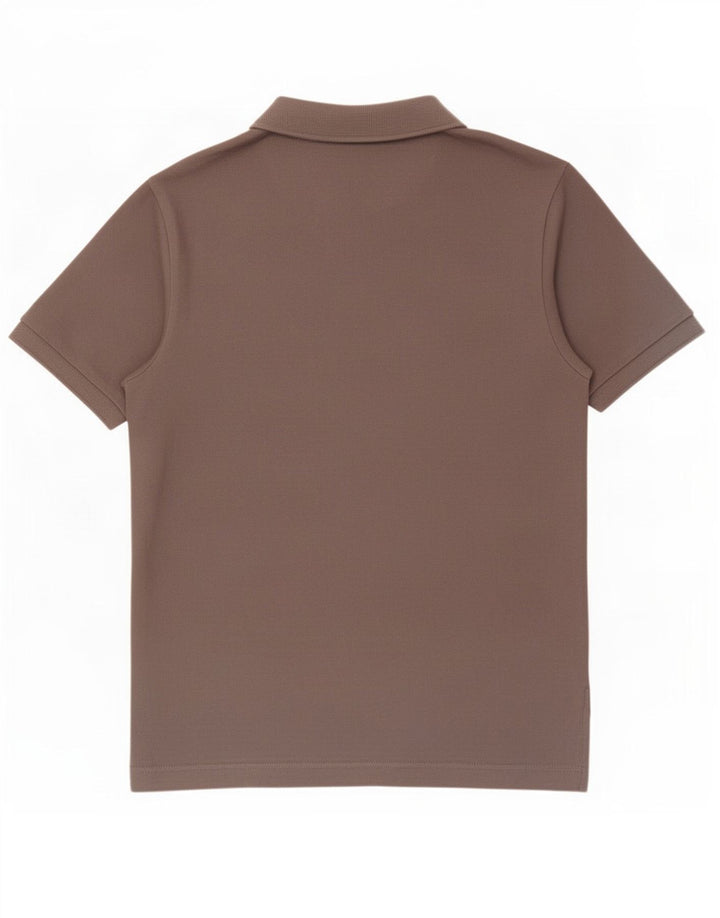 Camisa polo masculina Kappa algodão cinza médio