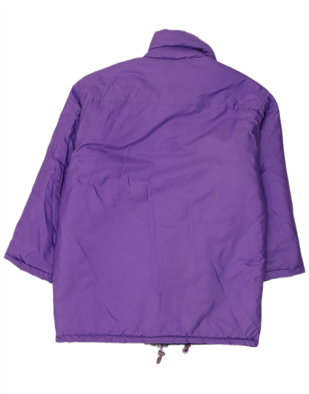 Jaqueta de esqui oversized reversível feminina Stratos EU 44 XL roxo poliéster