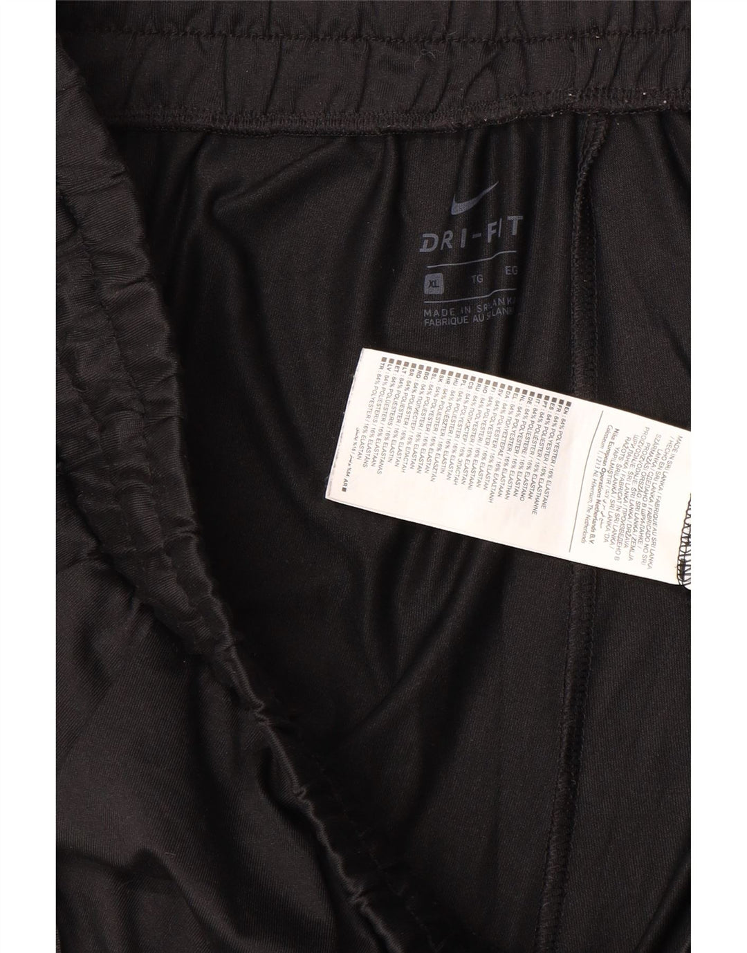 Calça Nike Dri Fit Masculina XL Poliéster Preto