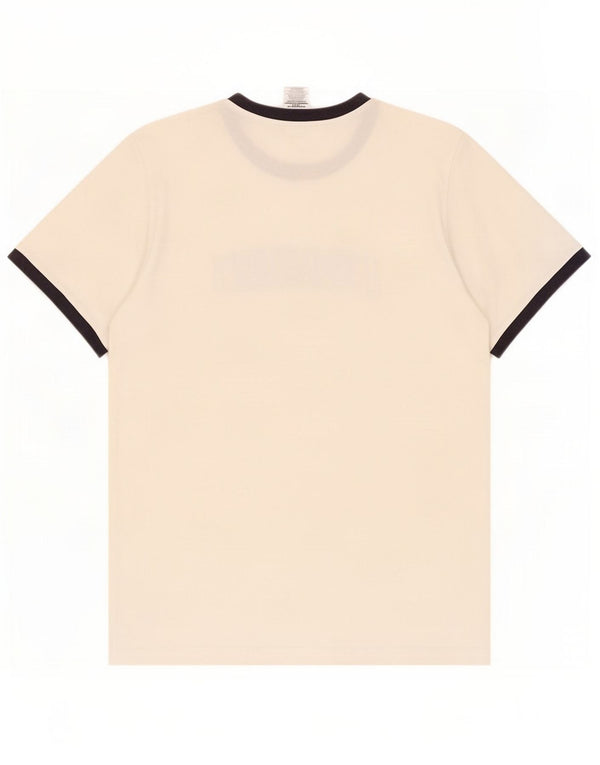 Adidas Mens Graphic T-Shirt Top Grande Algodão Branco