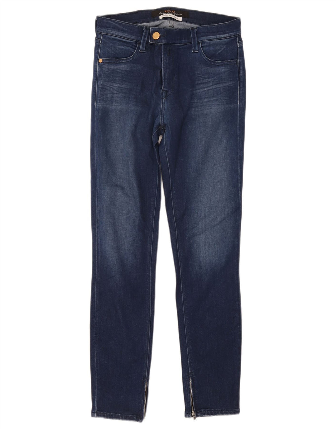 Replay Jeans Skinny Feminino W25 L27 Azul Modal