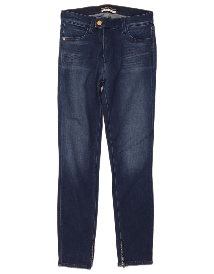 Replay Jeans Skinny Feminino W25 L27 Azul Modal