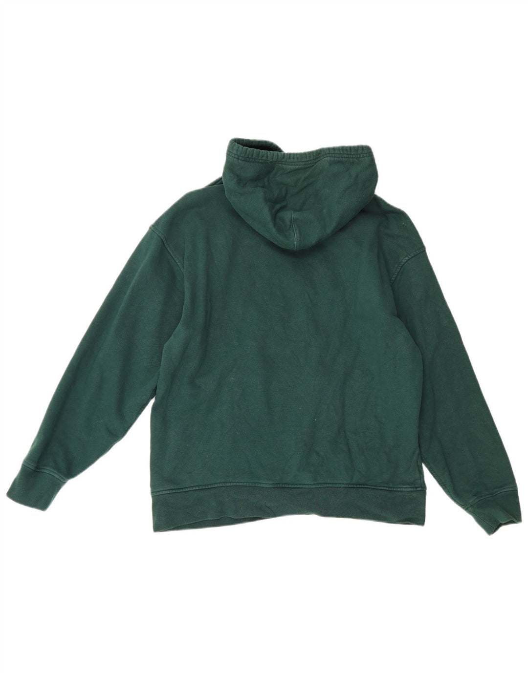 Suéter com capuz gráfico masculino Levi's médio verde algodão