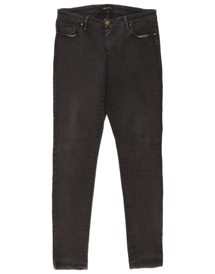 Jeans skinny feminino Massimo Dutti W30 L30 preto